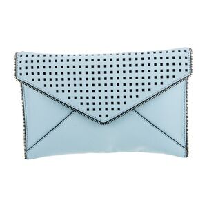 Rebecca Minkoff Sky Blue Leo Clutch